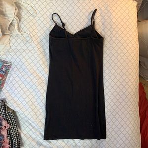 Black padded tank top